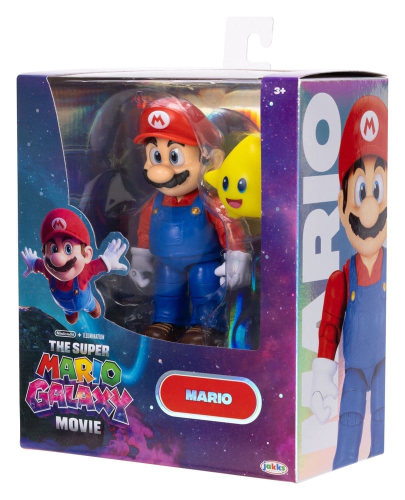 De Super Mario Galaxy Movie Actiefiguur Mario 13 cm