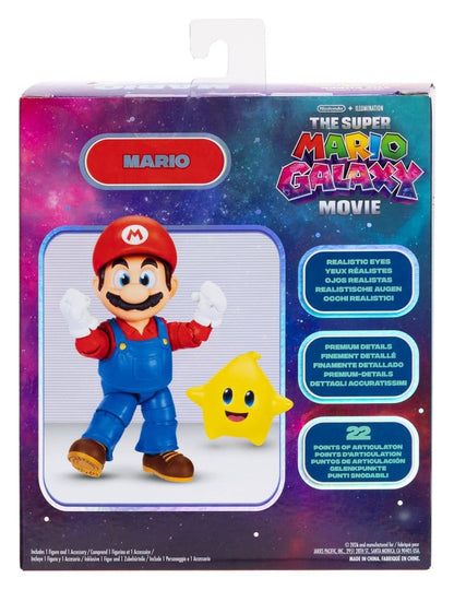 De Super Mario Galaxy Movie Actiefiguur Mario 13 cm