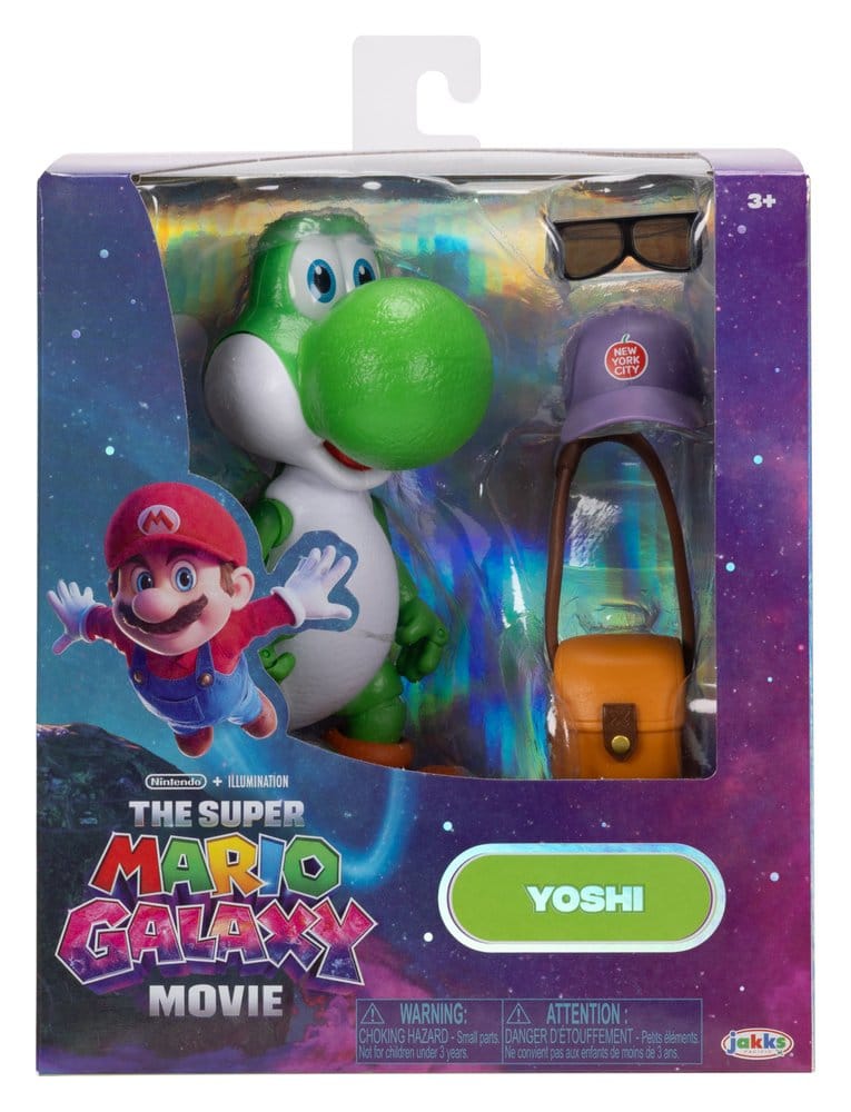 De Super Mario Galaxy Movie Actiefiguur Yoshi 13 cm