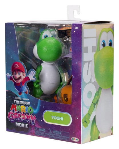 De Super Mario Galaxy Movie Actiefiguur Yoshi 13 cm