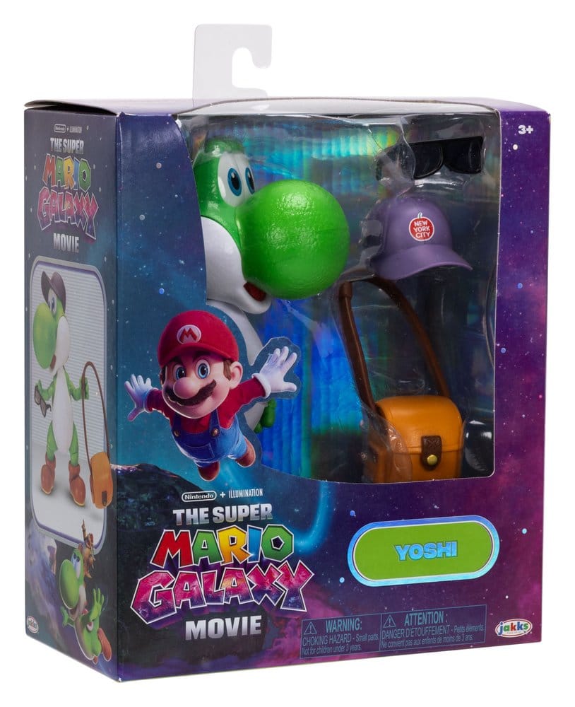 De Super Mario Galaxy Movie Actiefiguur Yoshi 13 cm