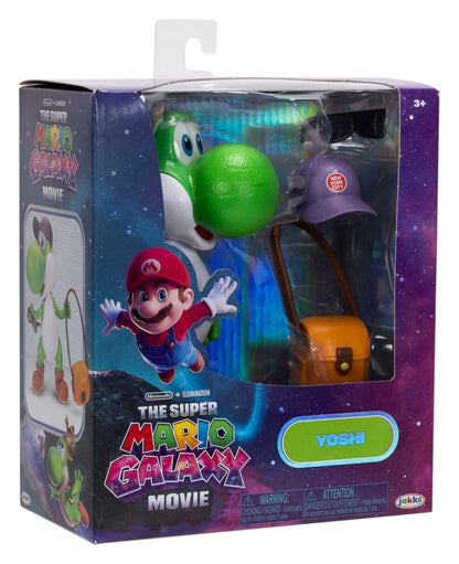 De Super Mario Galaxy Movie Actiefiguur Yoshi 13 cm