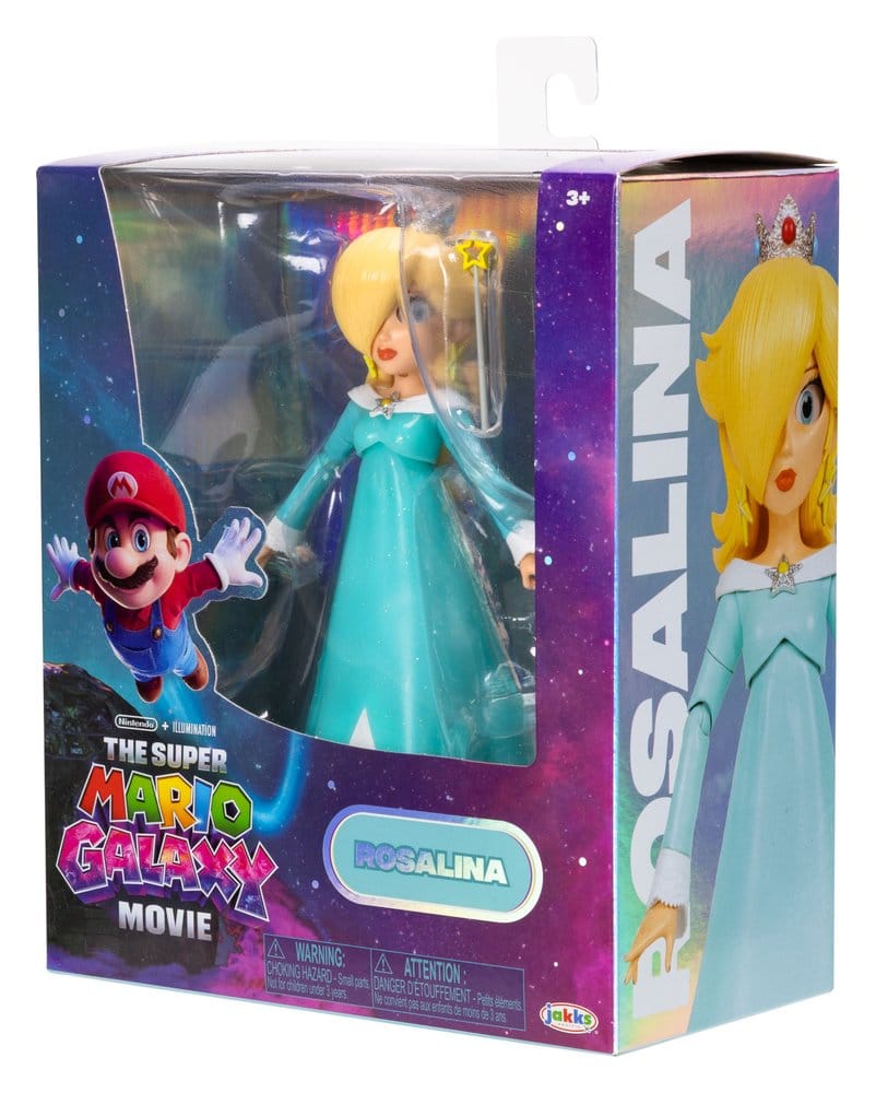 De Super Mario Galaxy Movie Actiefiguur Rosalina 13 cm