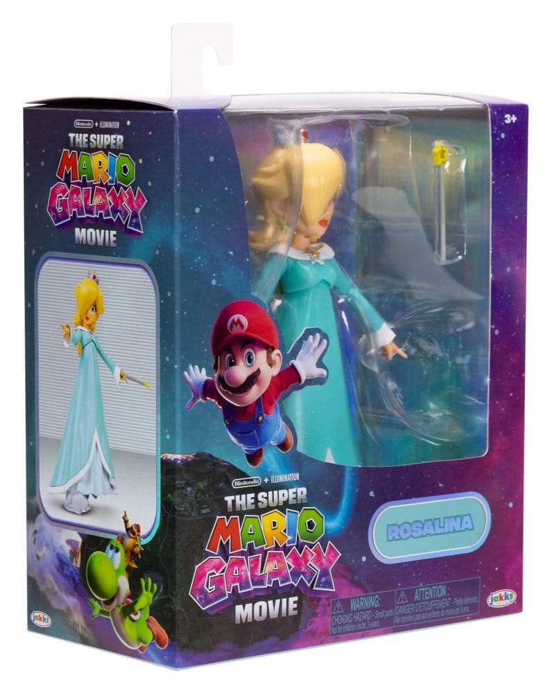 De Super Mario Galaxy Movie Actiefiguur Rosalina 13 cm