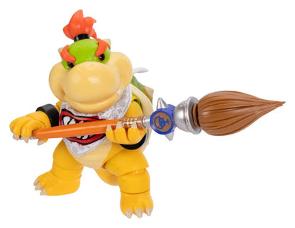 De Super Mario Galaxy Movie-actiefiguur Bowser Jr. 13 cm