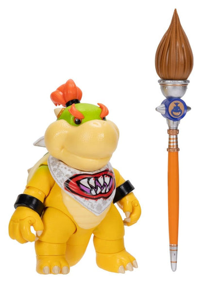 De Super Mario Galaxy Movie-actiefiguur Bowser Jr. 13 cm