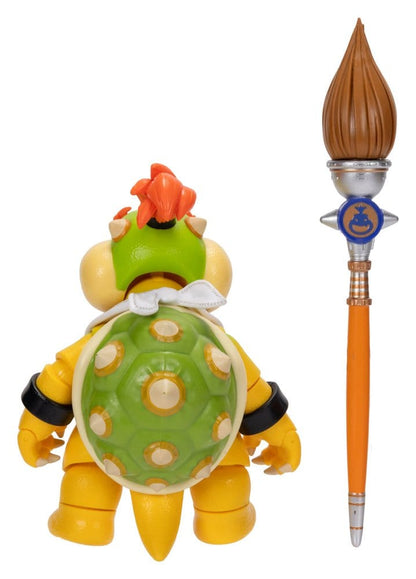 De Super Mario Galaxy Movie-actiefiguur Bowser Jr. 13 cm
