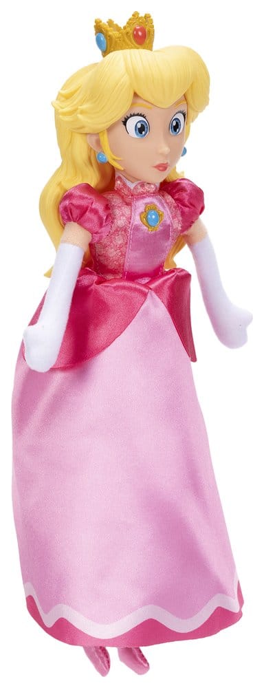 De Super Mario Galaxy Movie pluche figuur Princess Peach 23 cm