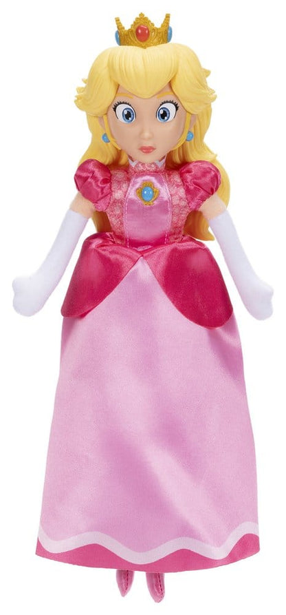 De Super Mario Galaxy Movie pluche figuur Princess Peach 23 cm