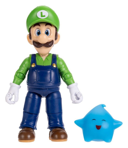 De Super Mario Galaxy Movie Actiefiguur Luigi 13 cm