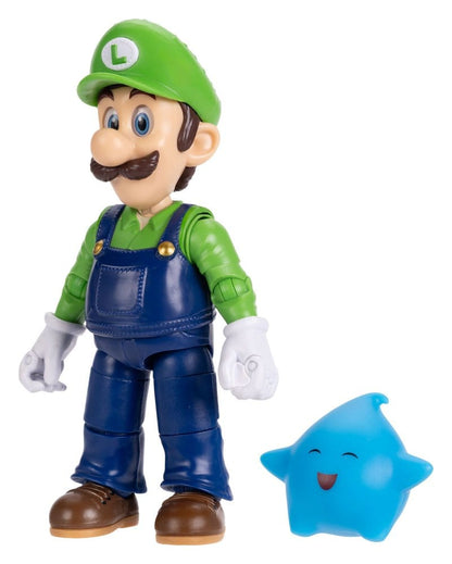 De Super Mario Galaxy Movie Actiefiguur Luigi 13 cm