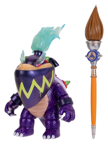 De Super Mario Galaxy Movie-actiefiguur Wonder Bowser Jr. 13 cm