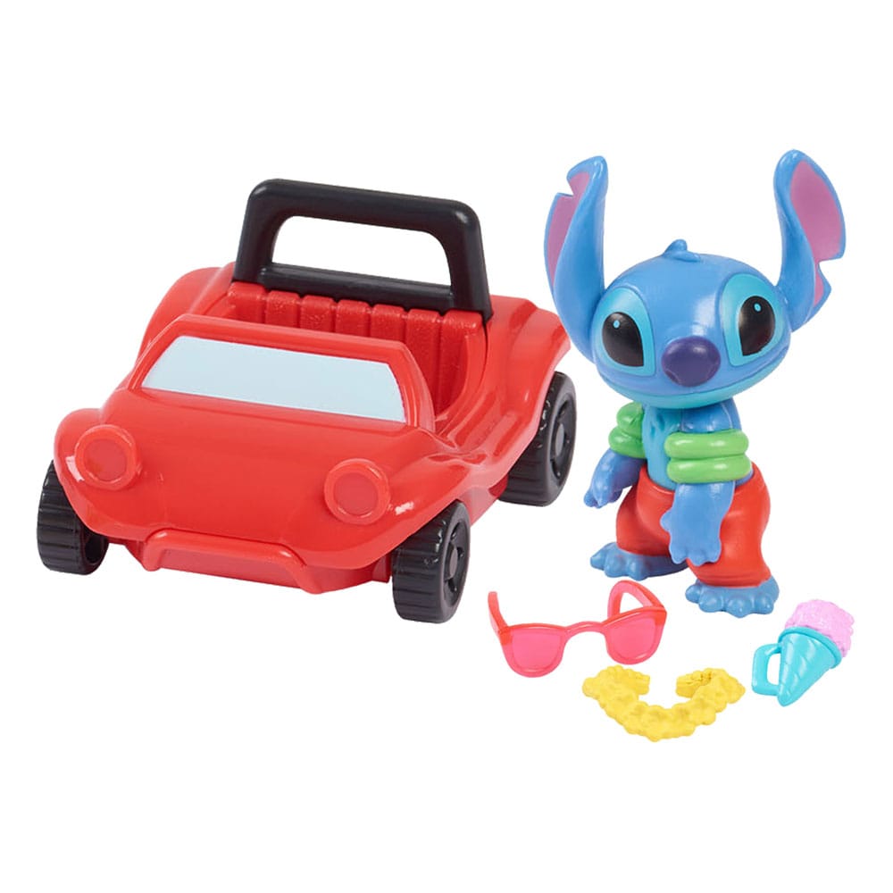Lilo & Stitch Mini Figuur Playset Surf & Sun Stitch 7 cm