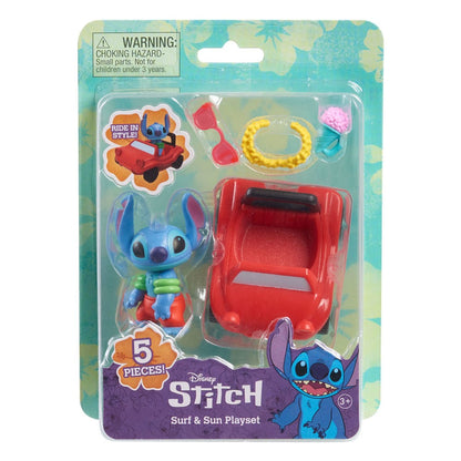 Lilo & Stitch Mini Figuur Playset Surf & Sun Stitch 7 cm