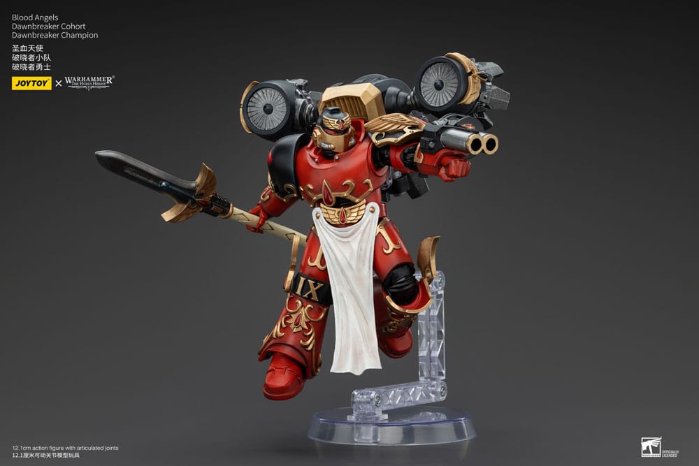 Warhammer the Horus Heresy -actie Figuur 1/18 Blood Angels Raldoron First Captain of the Blood Angels 13 cm