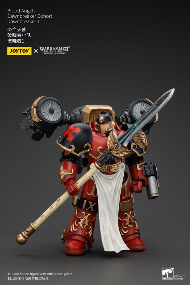 Warhammer the Horus Heresy -actie Figuur 1/18 Blood Angels Dawnbreaker Cohort Dawnbreaker 1 13 cm