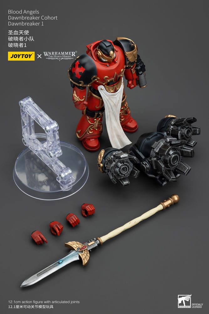 Warhammer the Horus Heresy -actie Figuur 1/18 Blood Angels Dawnbreaker Cohort Dawnbreaker 1 13 cm