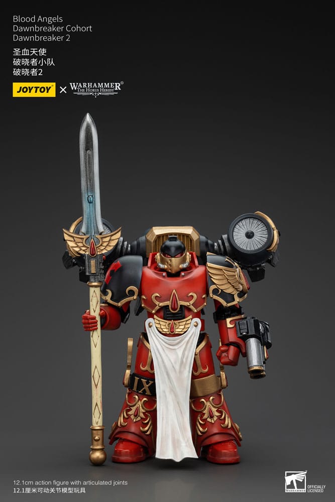 Warhammer the Horus Heresy -actie Figuur 1/18 Blood Angels Dawnbreaker Cohort Dawnbreaker 2 13 cm