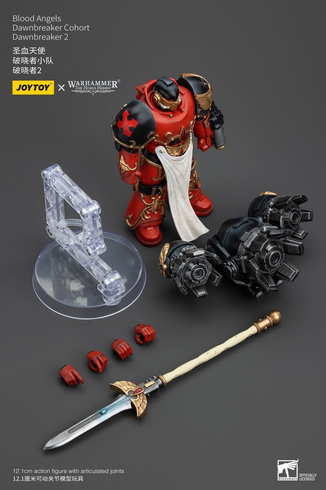Warhammer the Horus Heresy -actie Figuur 1/18 Blood Angels Dawnbreaker Cohort Dawnbreaker 2 13 cm