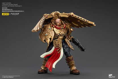 Warhammer the Horus Heresy Action Figuur 1/18 Legio Custodes Custodian Venatari Squad Venatari met Kenetic Destroyer 2 13 cm