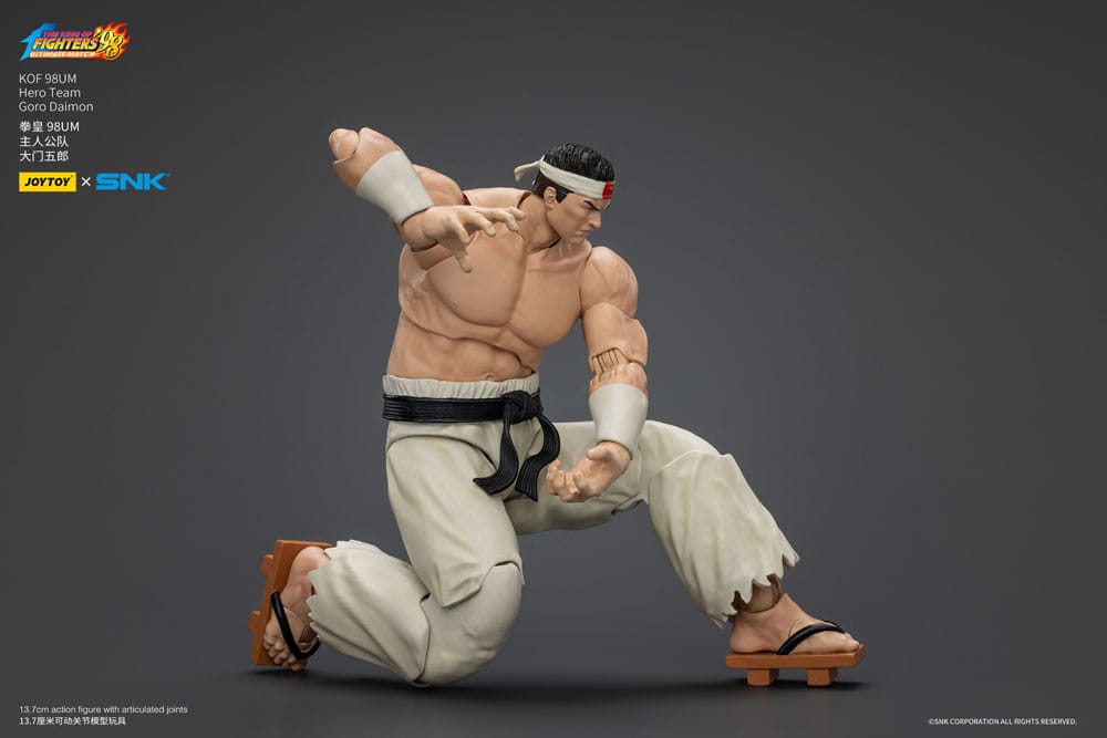 The King Of Fighters '98 Actiefiguur Hero Team Goro Daimon 12 cm