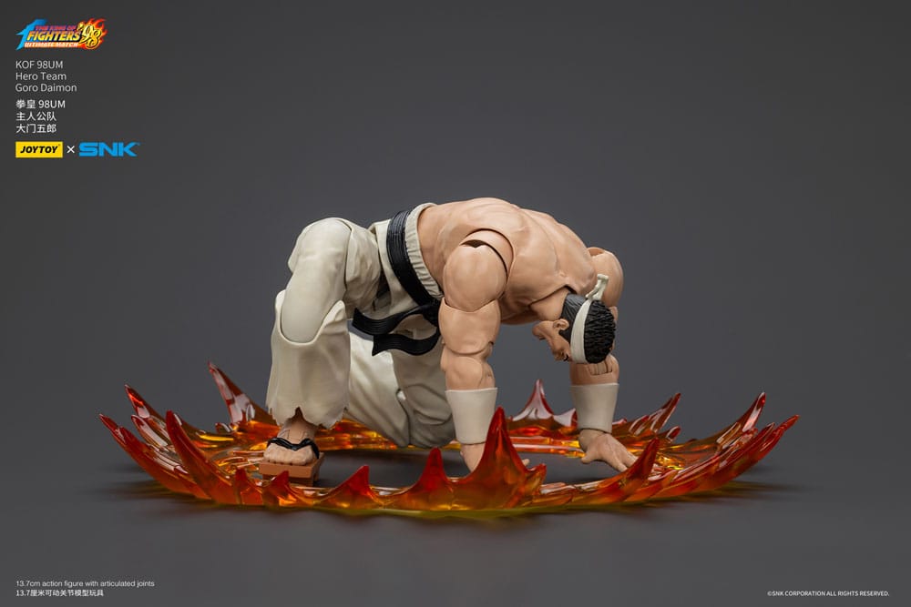 The King Of Fighters '98 Actiefiguur Hero Team Goro Daimon 12 cm