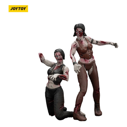 Zombie Dark Source-actiefiguren 2-pack Vrouwelijke worstelaars 8 cm
