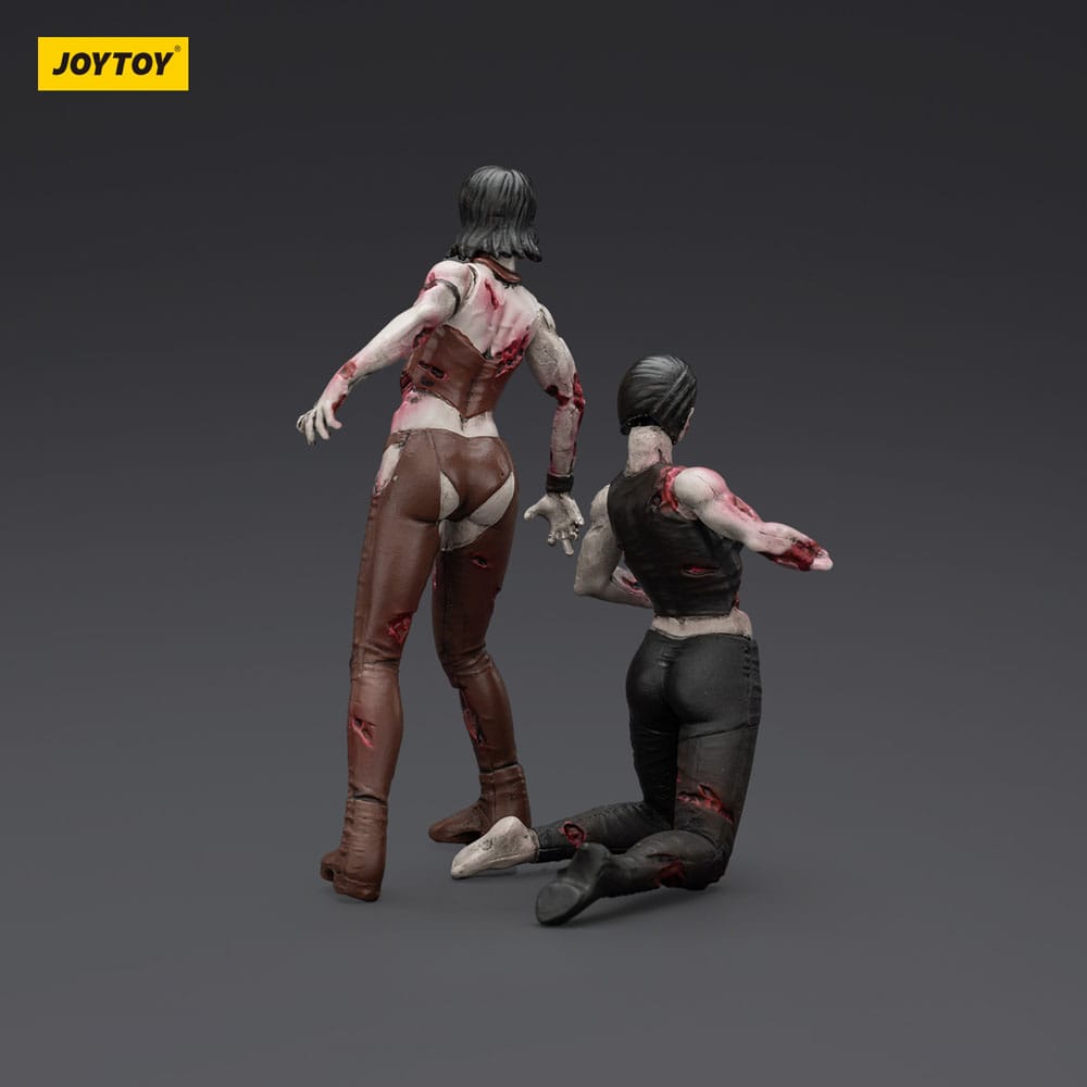 Zombie Dark Source-actiefiguren 2-pack Vrouwelijke worstelaars 8 cm