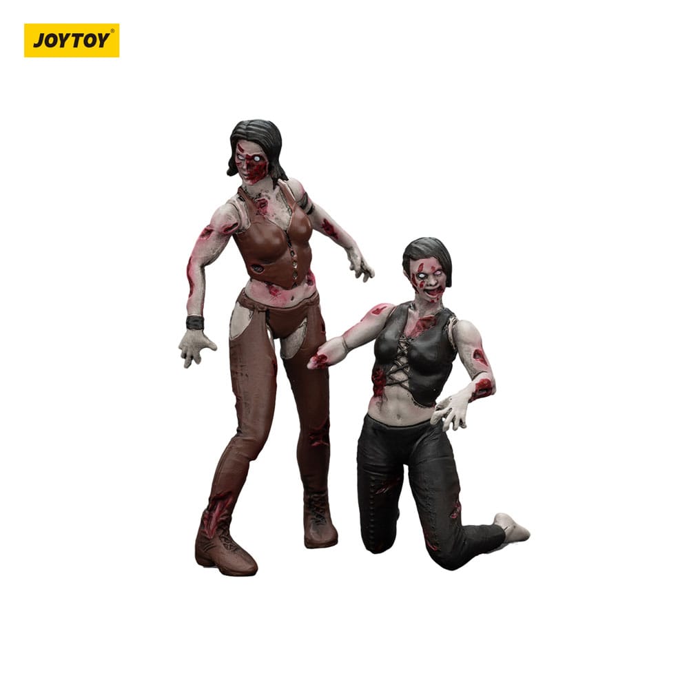 Zombie Dark Source-actiefiguren 2-pack Vrouwelijke worstelaars 8 cm