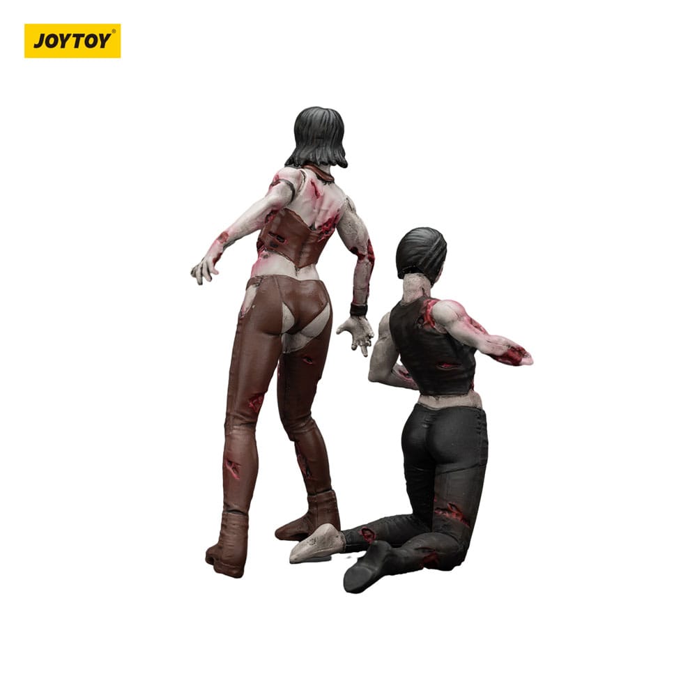 Zombie Dark Source-actiefiguren 2-pack Vrouwelijke worstelaars 8 cm