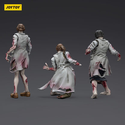 Zombie Dark Source-actiefiguren 3-pack Medics 8 cm