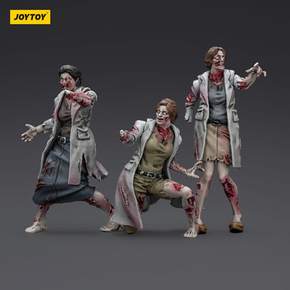 Zombie Dark Source-actiefiguren 3-pack Medics 8 cm