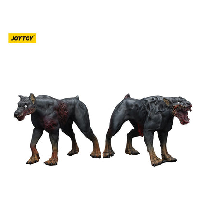 Zombie Dark Source Actiefiguren 2-pack Politiehonden 8 cm