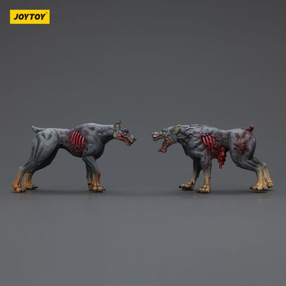 Zombie Dark Source Actiefiguren 2-pack Politiehonden 8 cm