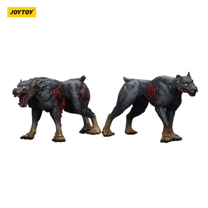 Zombie Dark Source Actiefiguren 2-pack Politiehonden 8 cm
