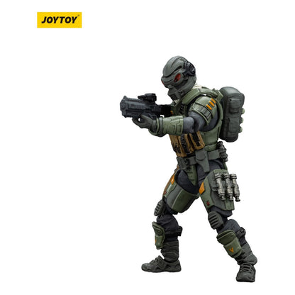 APOC Serie Dark Source Actiefiguur Bedrock Standaard Combat Mecha Piloot 8 cm