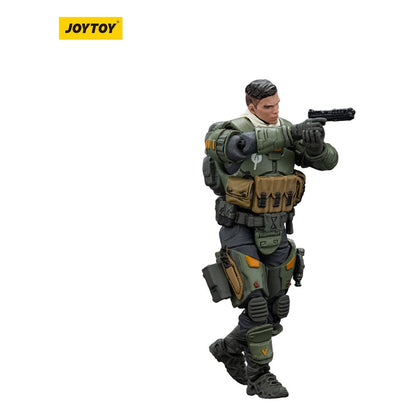 APOC Serie Dark Source Actiefiguur Bedrock Standaard Combat Mecha Piloot 8 cm
