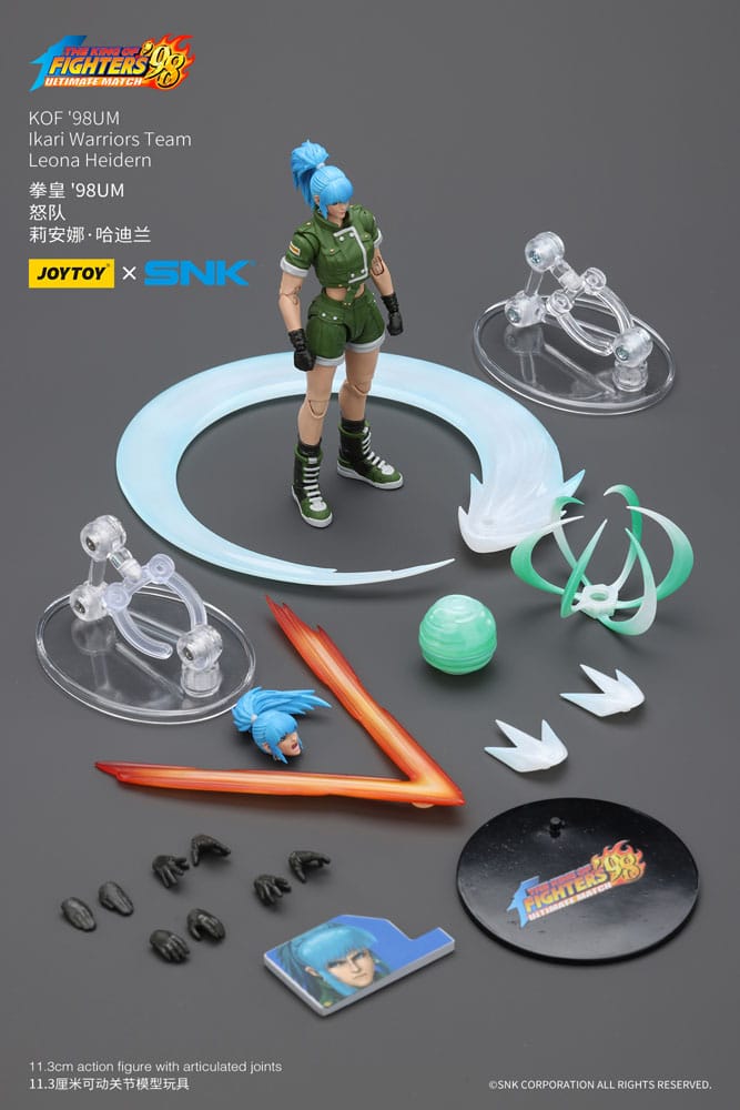 The King Of Fighters '98 Actiefiguur Hero Team Leona Heidern 11 cm