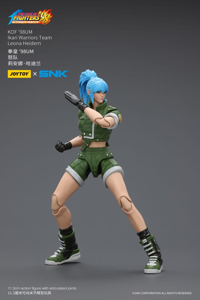 The King Of Fighters '98 Actiefiguur Hero Team Leona Heidern 11 cm