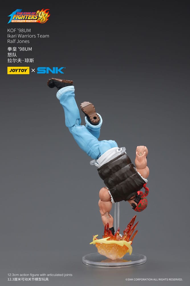The King Of Fighters '98 Actiefiguur Hero Team Ralf Jones 12 cm