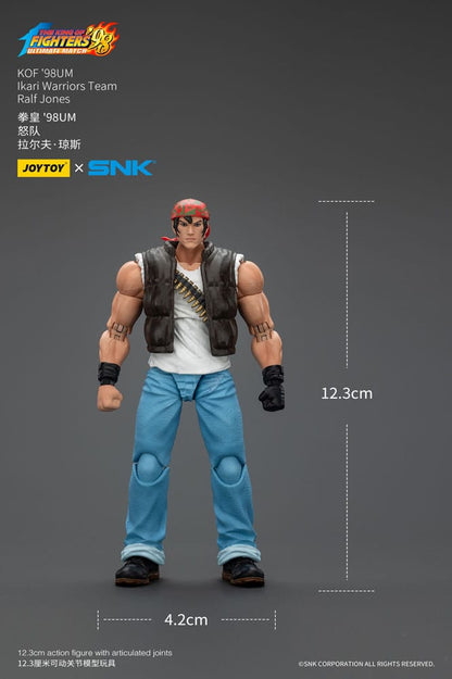 The King Of Fighters '98 Actiefiguur Hero Team Ralf Jones 12 cm