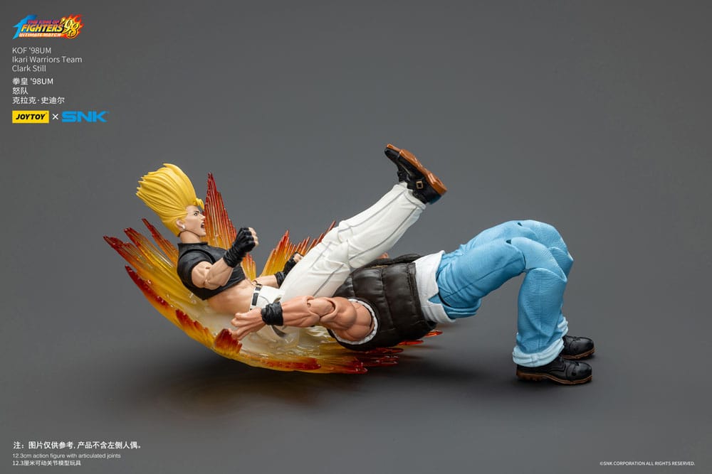 The King Of Fighters '98 Actiefiguur Hero Team Clark Still 12 cm