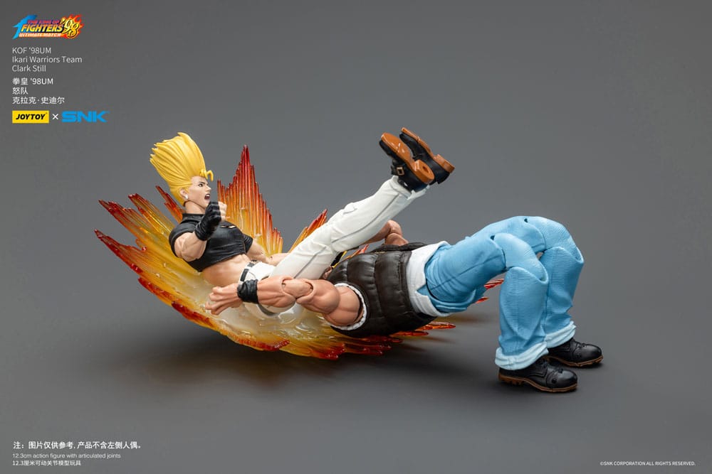 The King Of Fighters '98 Actiefiguur Hero Team Clark Still 12 cm