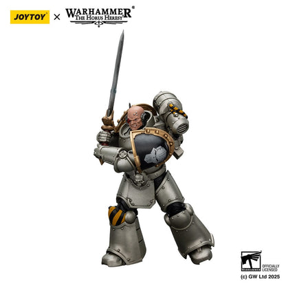 Warhammer The Horus Heresy Action Figure 1/18 lron Warriors Command Squad Chosen met Legion Standard 12 cm