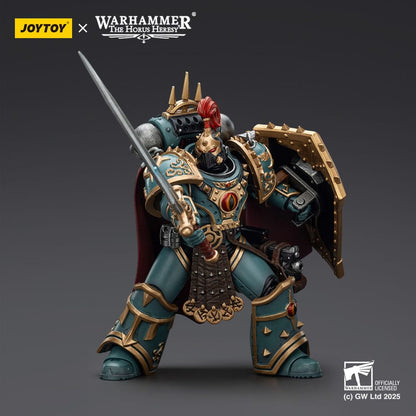 Warhammer The Horus Heresy Actiefiguur Zonen van Horus Kleine Horus Aximand Kapitein van de 5e Compagnie 20 cm