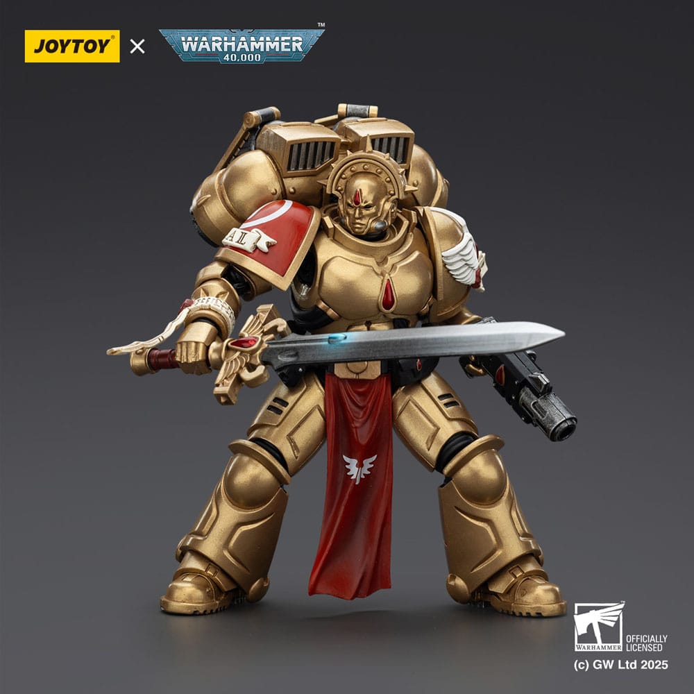 Warhammer 40.000: Combat Patrol Blood Angels Actiefiguur Sanguinary Guard 1 met Inferno-pistool en Encarmine-zwaard 20 cm