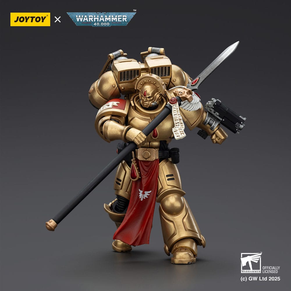 Warhammer 40.000: Combat Patrol Blood Angels Actiefiguur Sanguinary Guard 2 met Angelus Boltgun en Encarmine Spear 20 cm