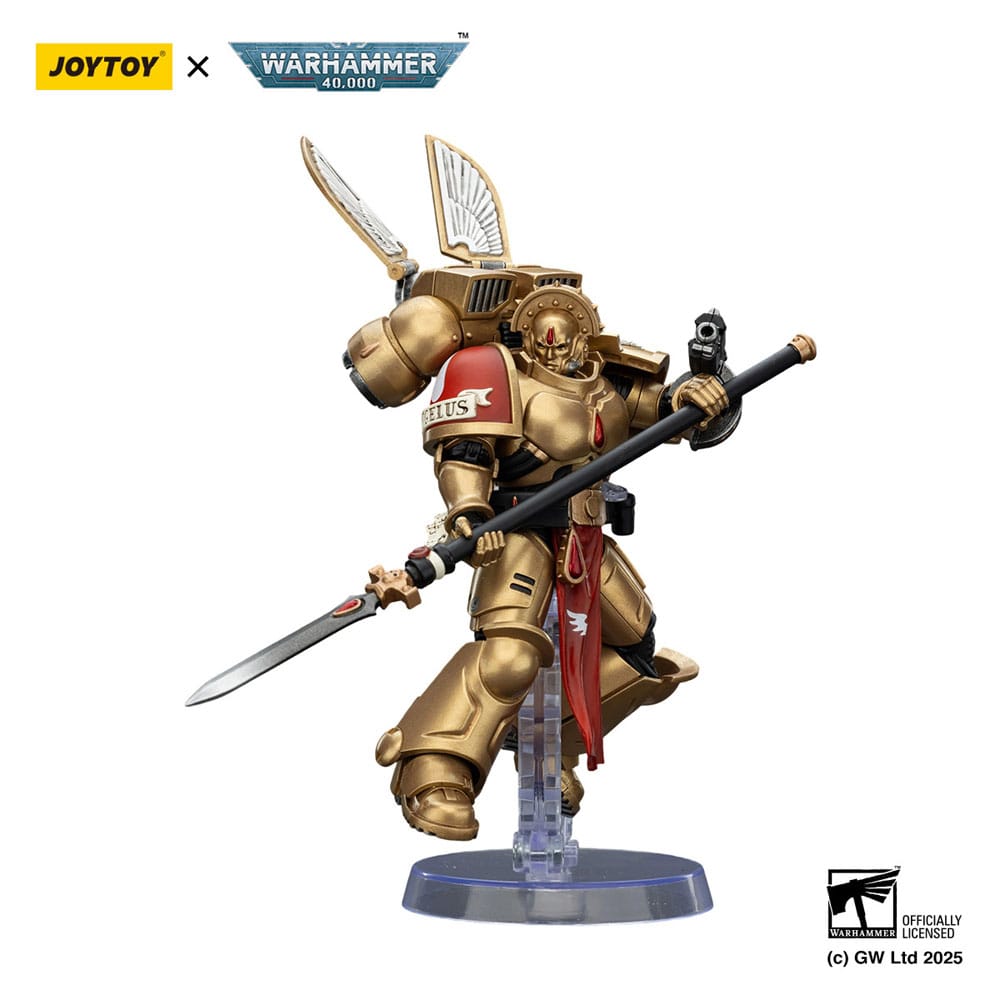 Warhammer 40.000: Combat Patrol Blood Angels Actiefiguur Sanguinary Guard 2 met Angelus Boltgun en Encarmine Spear 20 cm