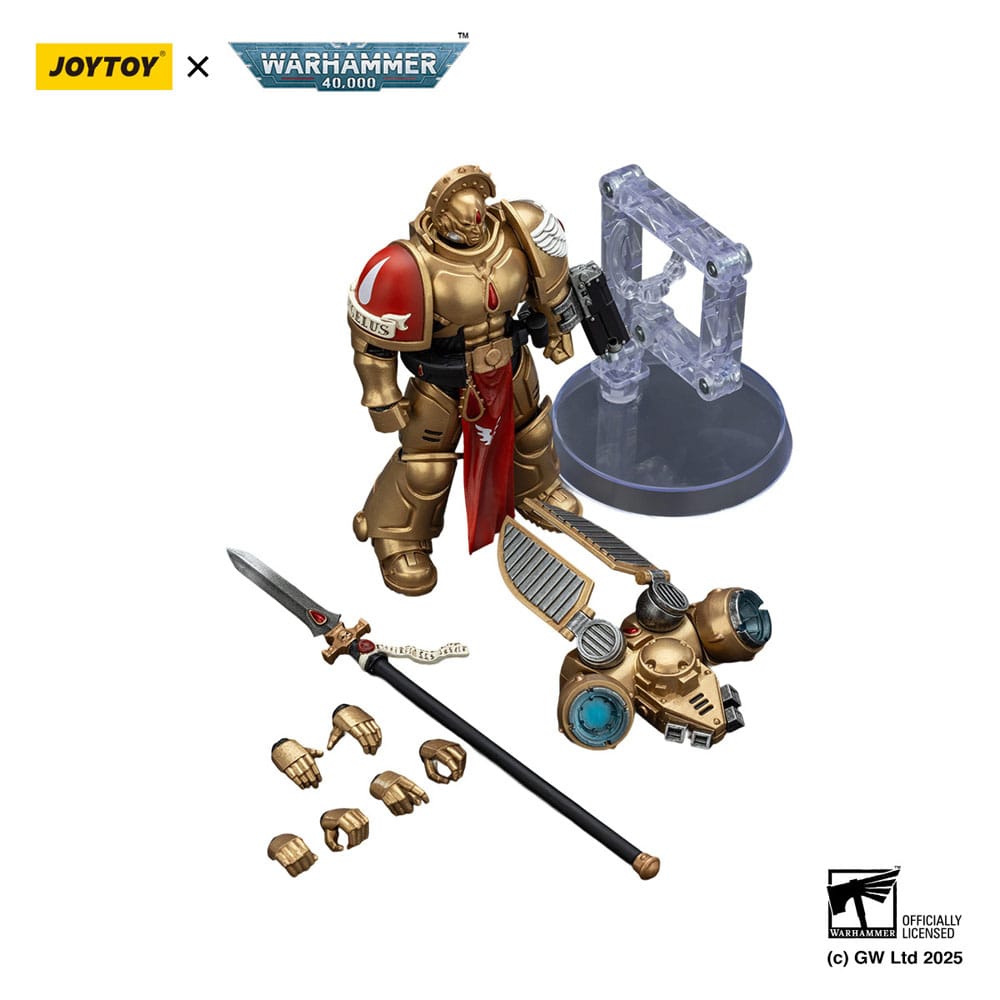 Warhammer 40.000: Combat Patrol Blood Angels Actiefiguur Sanguinary Guard 2 met Angelus Boltgun en Encarmine Spear 20 cm