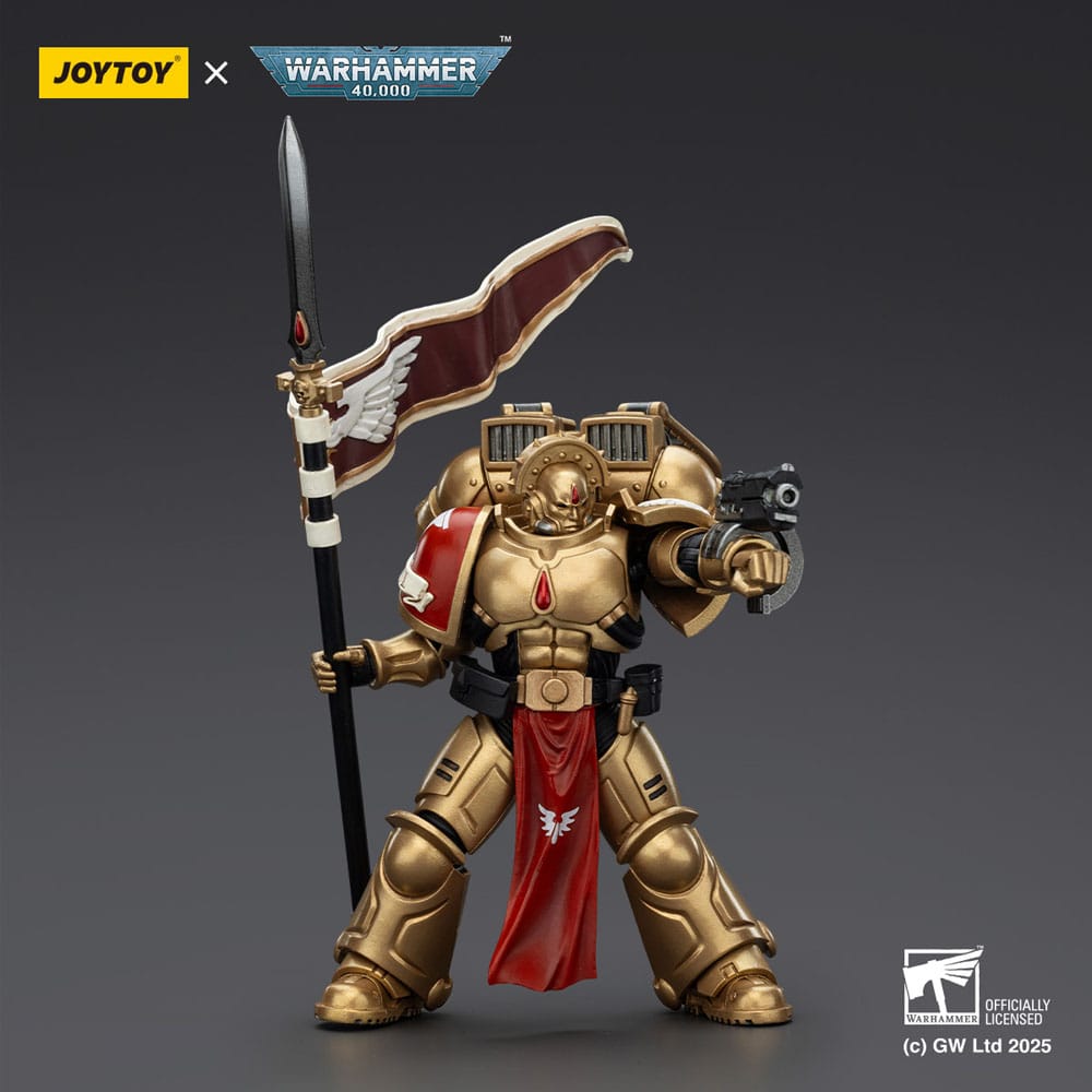Warhammer 40.000: Combat Patrol Blood Angels Actiefiguur Sanguinary Guard 3 met Angelus Boltgun en Encarmine Spear 20 cm